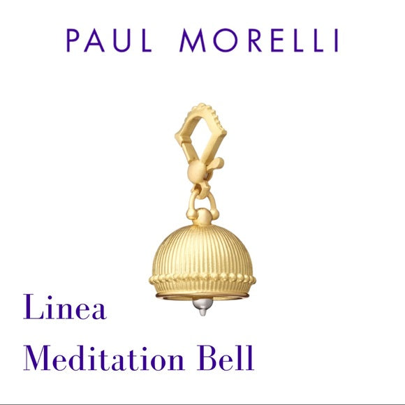 Paul Morelli Bell: Paul Morelli Linea Meditation Bell 14mm 18k gold