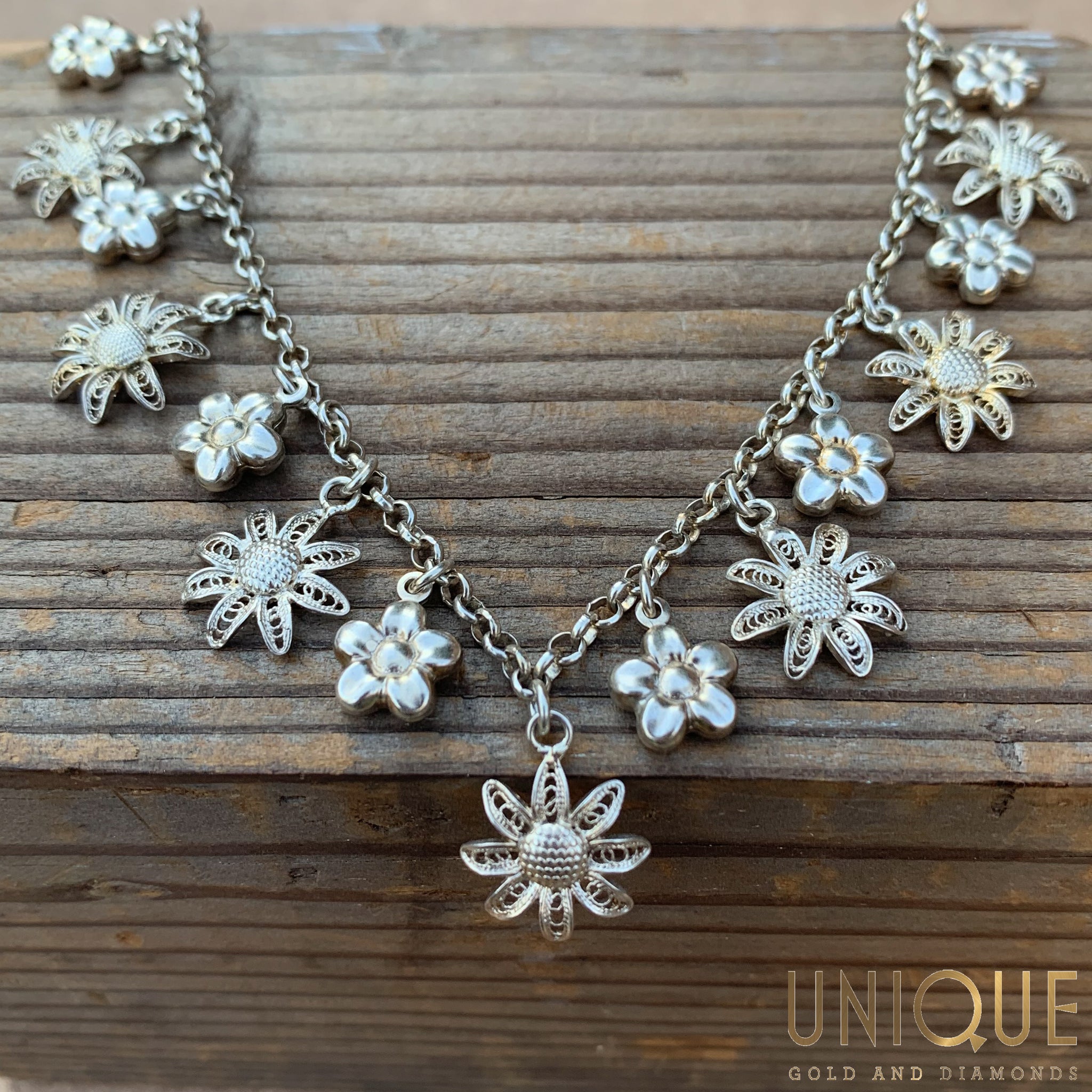 Unusual sterling silver best sale necklaces