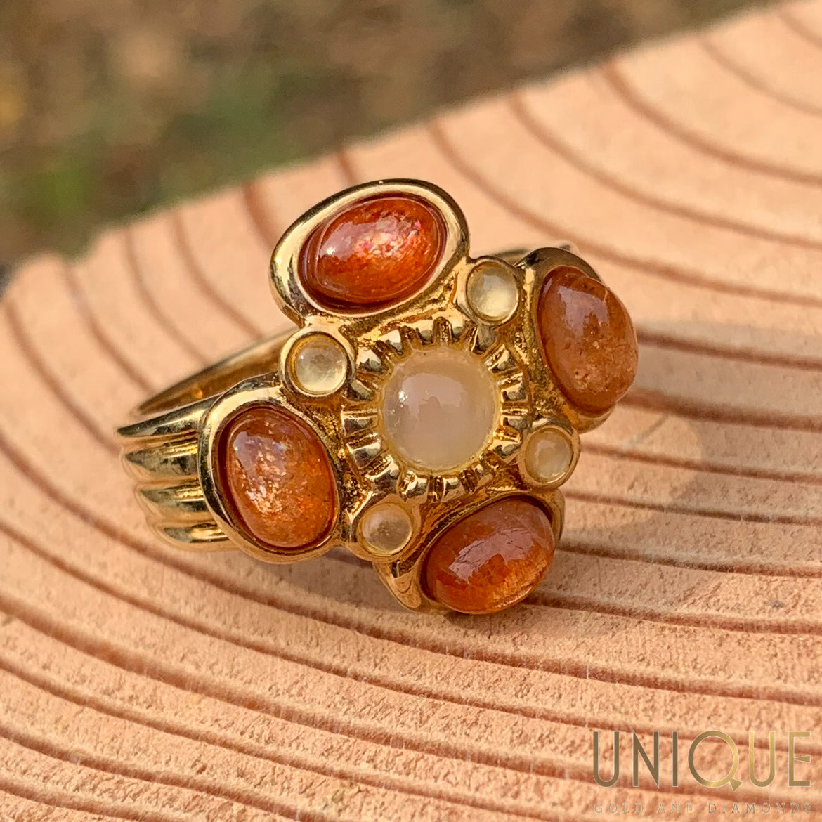 Sterling silver gold plated ring Sterling silver gold plated ring