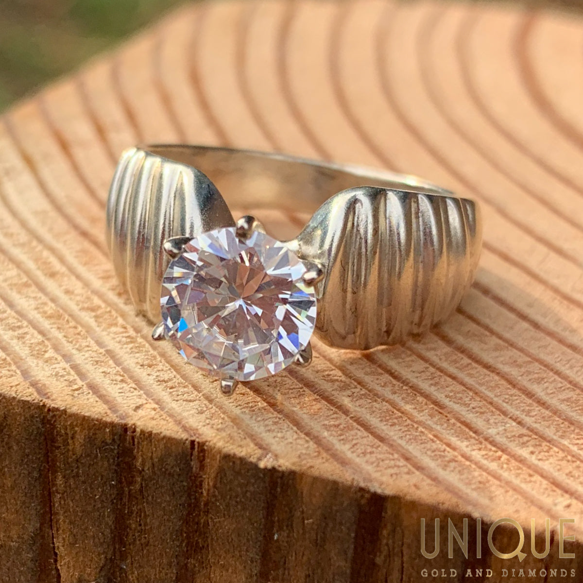 Vintage sterling outlet silver diamond rings