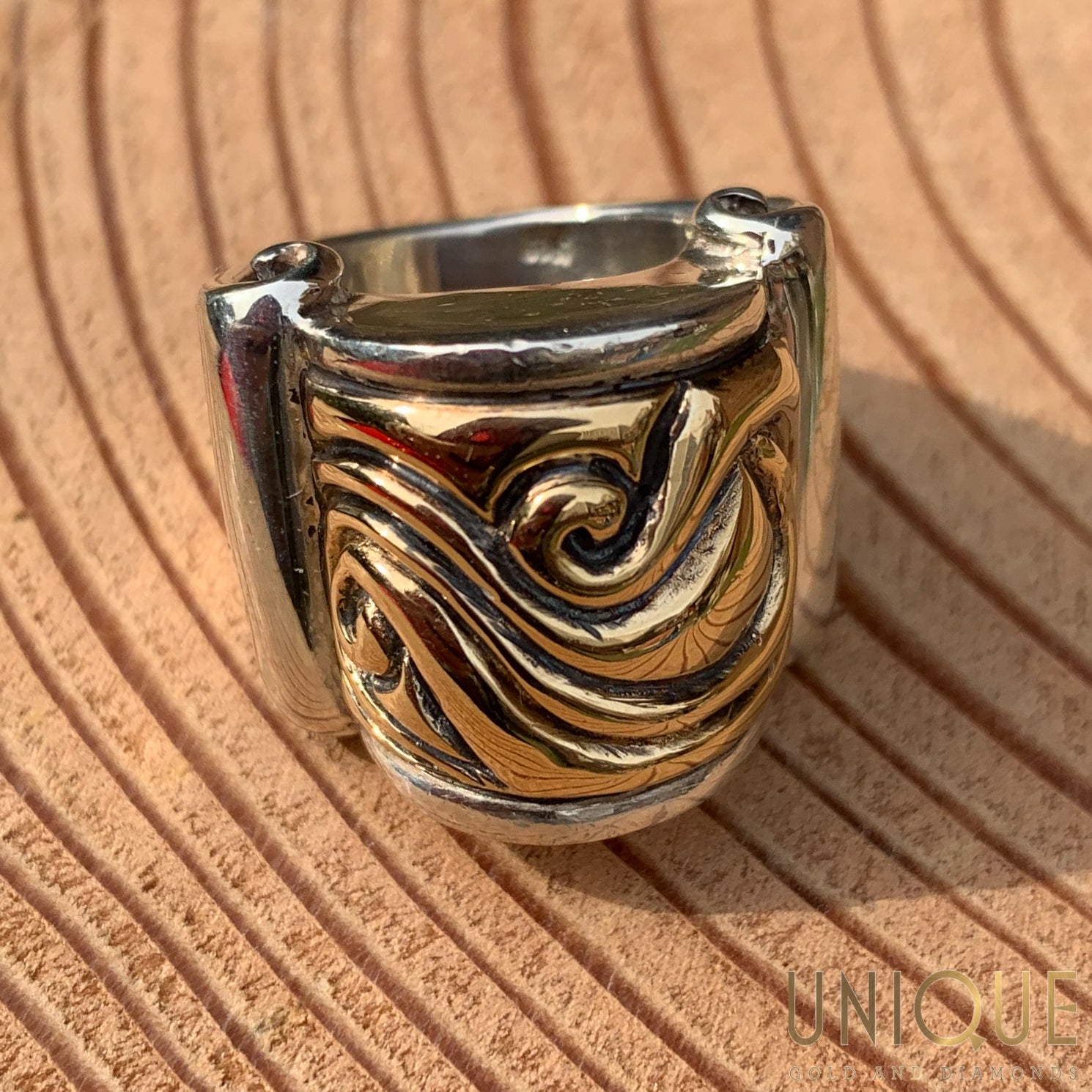 Heavy sterling silver rings online