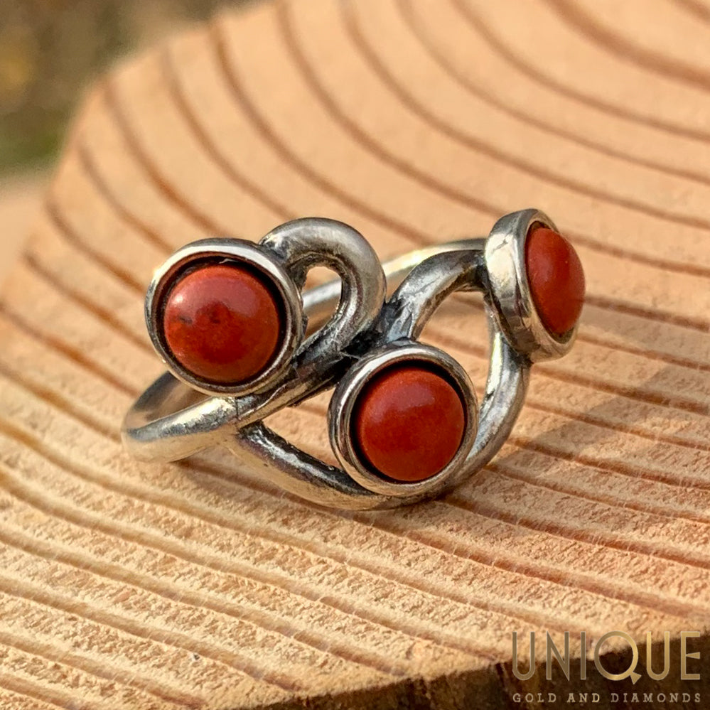 Vintage red clearance stone ring