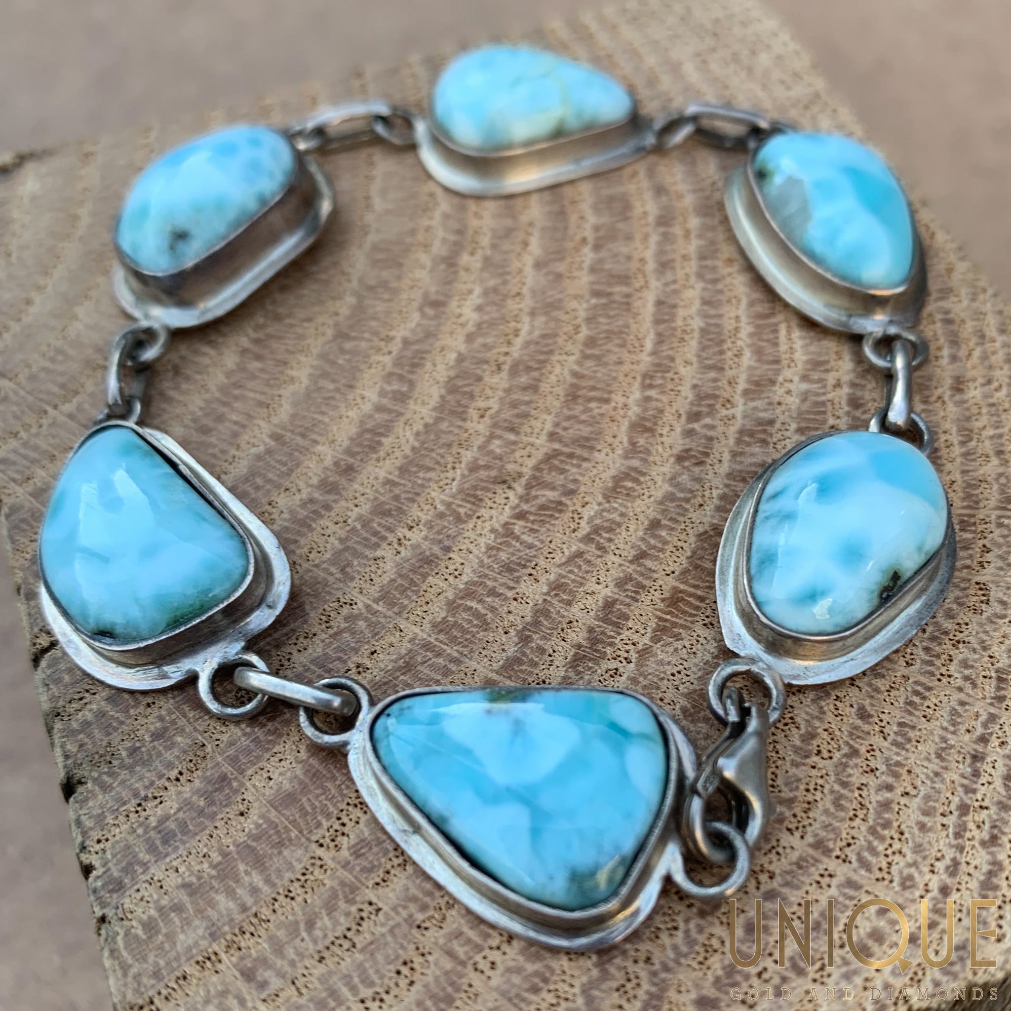 Vintage Navajo Sterling Silver Mint Green Turquoise Bracelet -  Yourgreatfinds